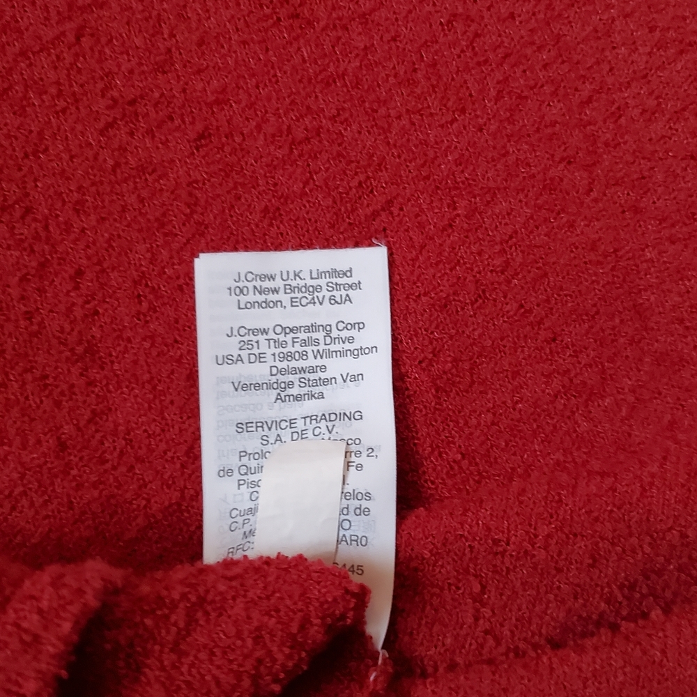Madewell red front knot tee shirt - Picture 5 of 6